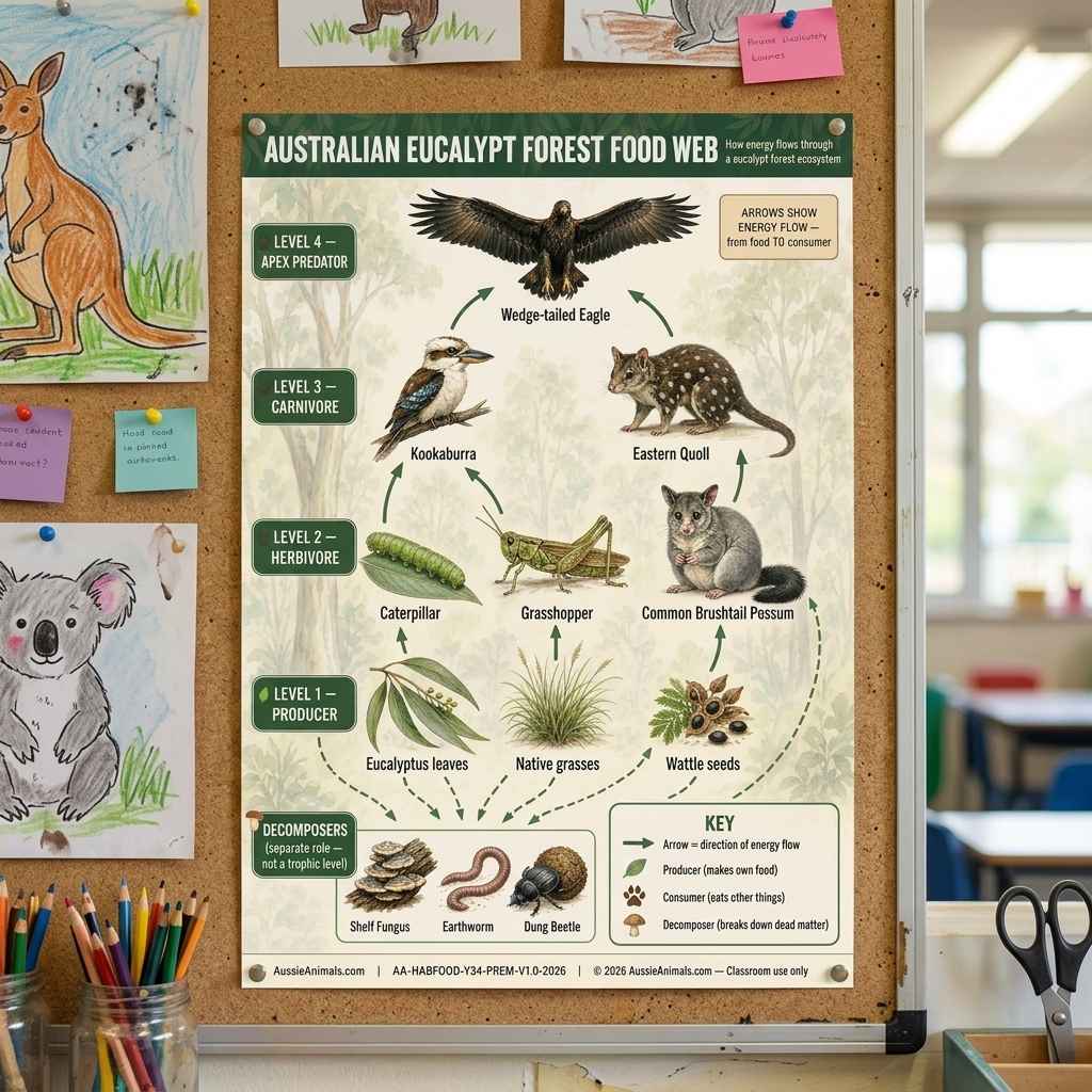 Aussie Habitats & Food Chains Unit — Years 3–4 Science
