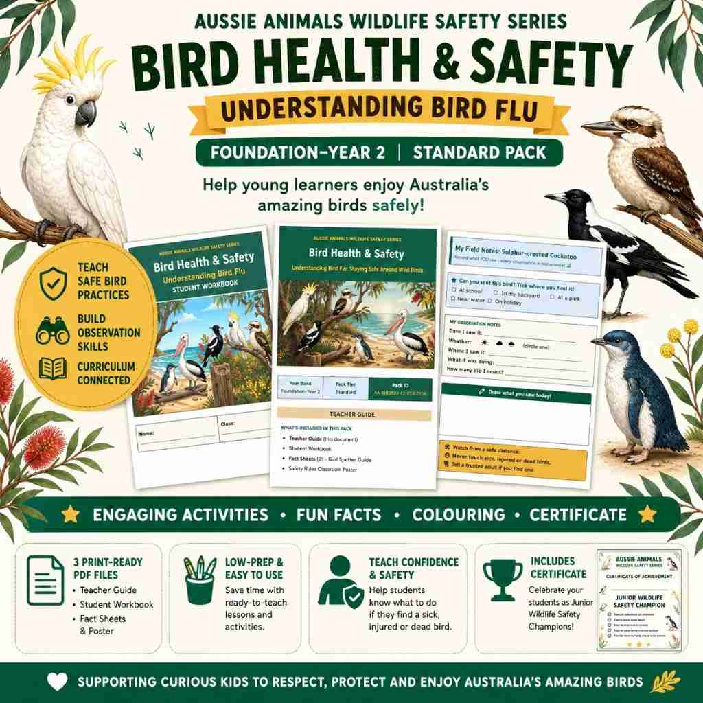 Bird Health & Safety: Understanding Bird Flu - Foundation–Year 2 Science